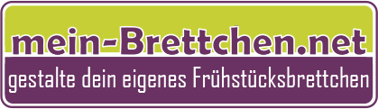 Gestalte Dein Original Ricolor-Frühstücksbrettchen